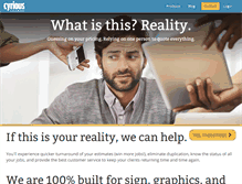 Tablet Screenshot of cyrious.com
